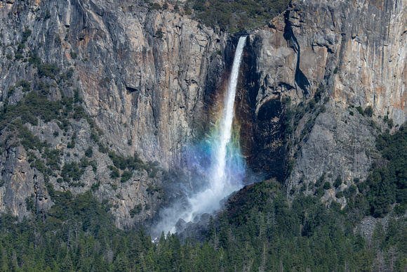 Bridalveil Falls with a Rainbow