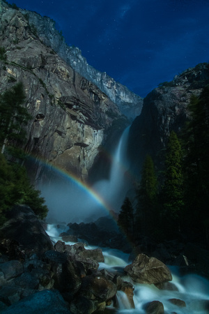 Moonbow, Lower Yosemite Falls