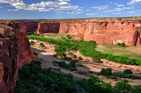 View of the canyon