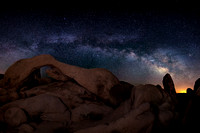 The Milky Way above Arch Rock