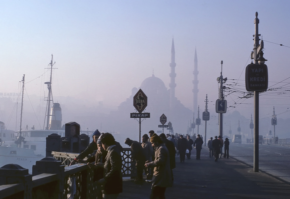 Yeni Camii and the Galata Bridge